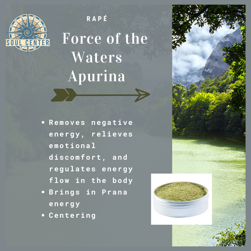 Force of the Waters Apurina rapé soul center