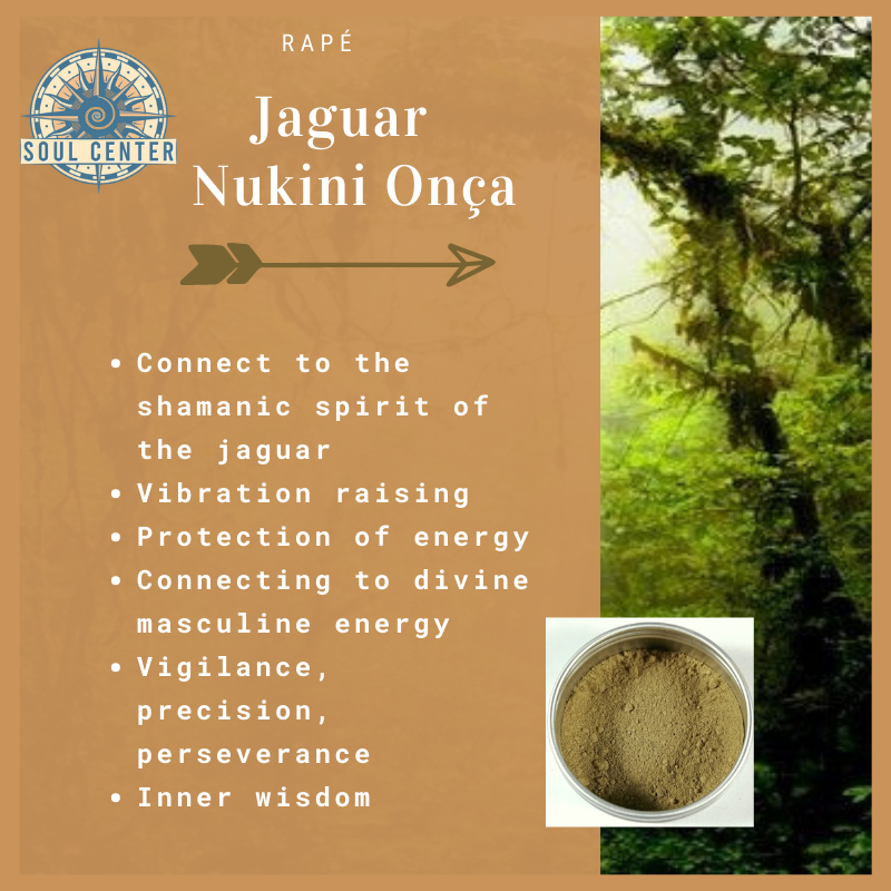 Jaguar Nukini Onça rapé soul center