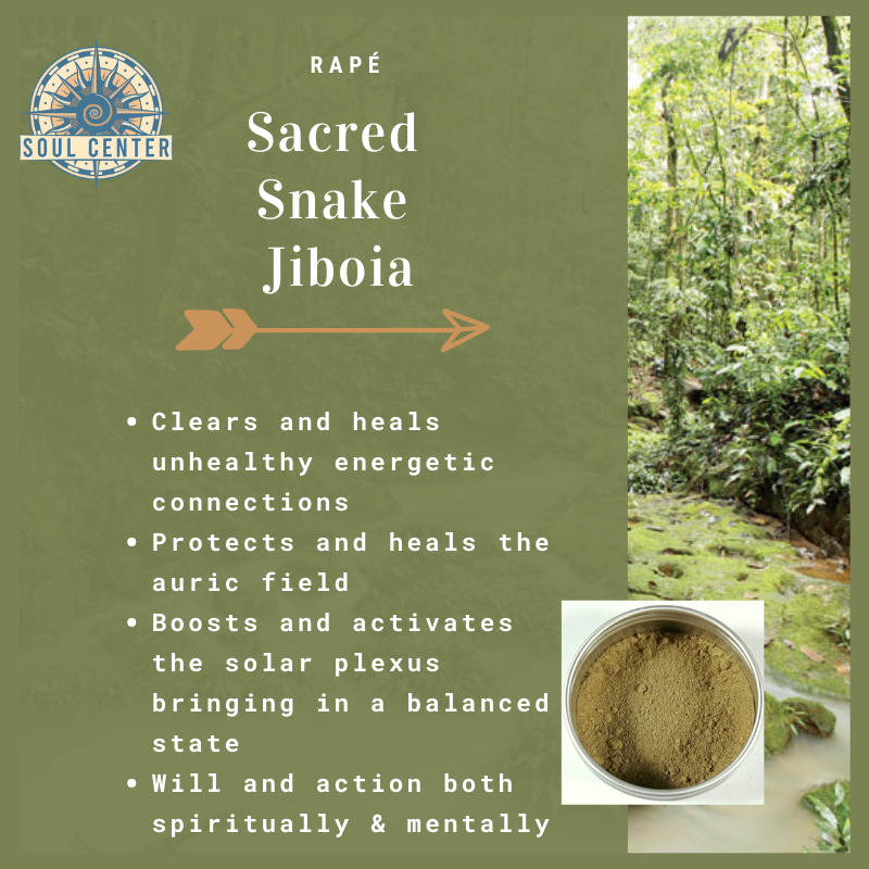 Sacred Snake Jiboia rapé soul center