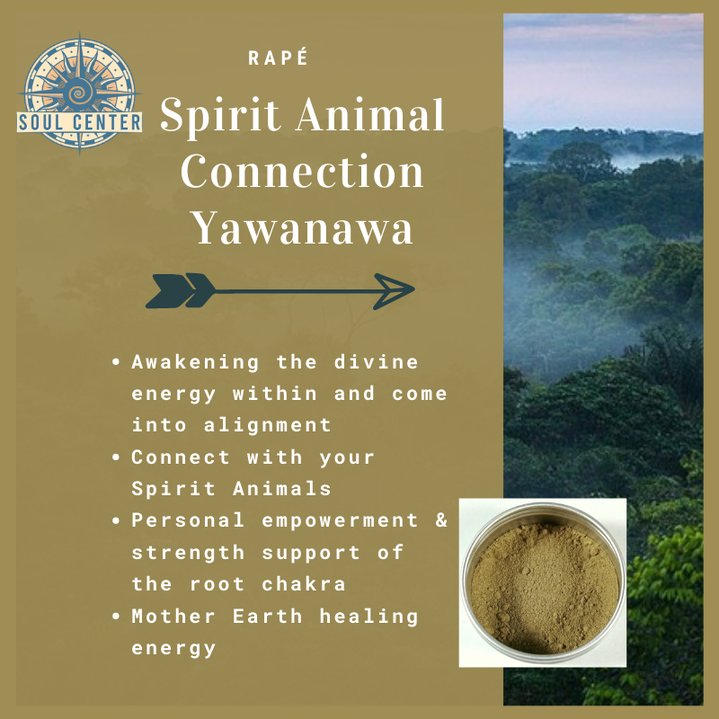 Spirit Animal Connection Yawanawa rapé soul center