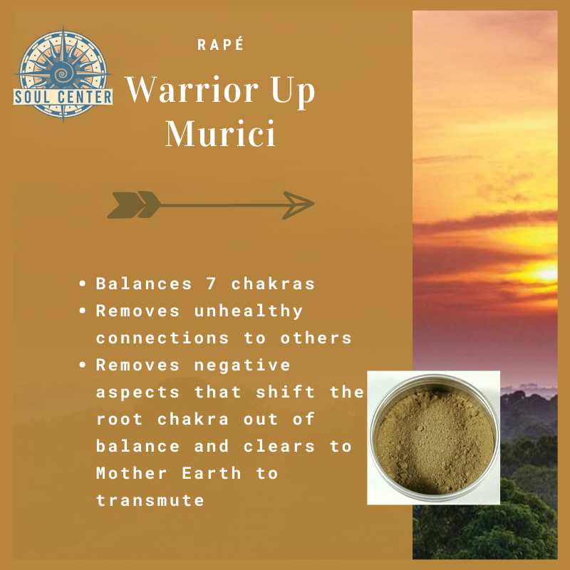 Warrior Up Murici rapé soul center