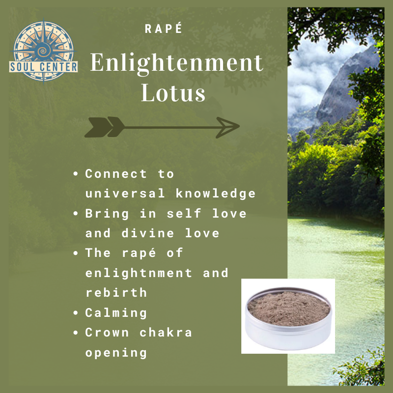 Enlightenment Lotus rapé soul center