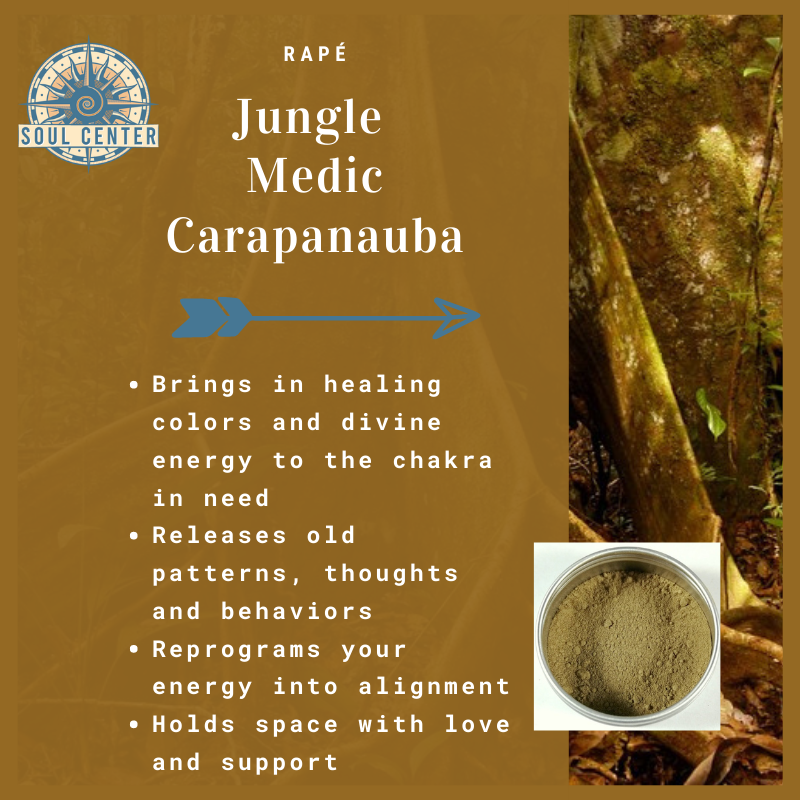 Jungle Medic Carapanauba rapé soul center