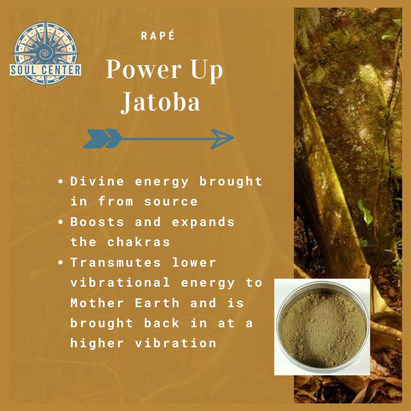 Power Up Jatoba rapé soul center