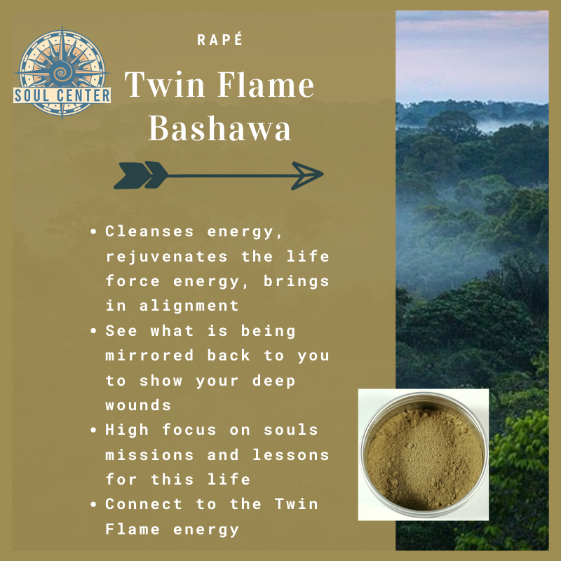 Twin Flame Bashawa rapé soul center